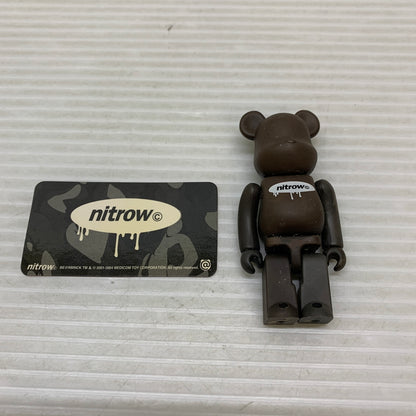 【現状渡し品】 BE@RBRICK ベアブリック nitrow 400％ 055-260629-AS-13-min 万代Net店
