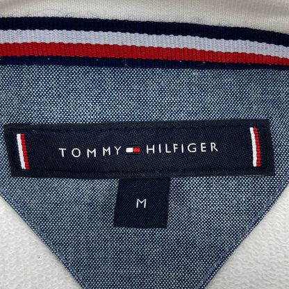 【中古品】【メンズ】 TOMMY HILFIGER トミーヒルフィガー パーカー 147-260114-WA-03-iwa サイズ：M カラー：ホワイト 万代Net店