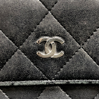 【現状渡し品】【レディース】 CHANEL シャネル A50096 マトラッセ ラムスキン ロングウォレット 長財布 181-260713-rs-06-fur カラー：ブラック 万代Net店