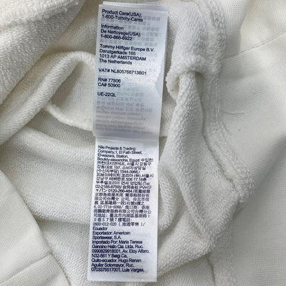 【中古品】【メンズ】 TOMMY HILFIGER トミーヒルフィガー パーカー 147-260114-WA-03-iwa サイズ：M カラー：ホワイト 万代Net店