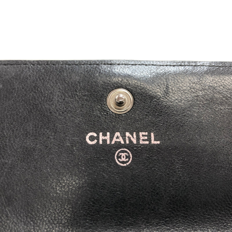 【現状渡し品】【レディース】 CHANEL シャネル A50096 マトラッセ ラムスキン ロングウォレット 長財布 181-260713-rs-06-fur カラー：ブラック 万代Net店