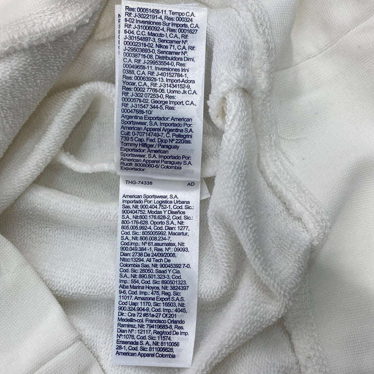 【中古品】【メンズ】 TOMMY HILFIGER トミーヒルフィガー パーカー 147-260114-WA-03-iwa サイズ：M カラー：ホワイト 万代Net店
