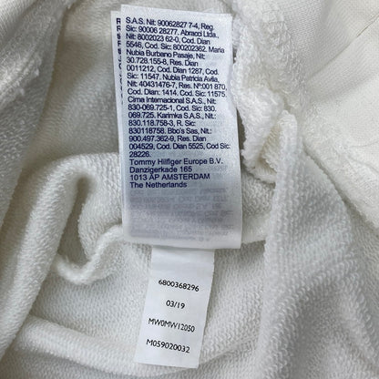 【中古品】【メンズ】 TOMMY HILFIGER トミーヒルフィガー パーカー 147-260114-WA-03-iwa サイズ：M カラー：ホワイト 万代Net店