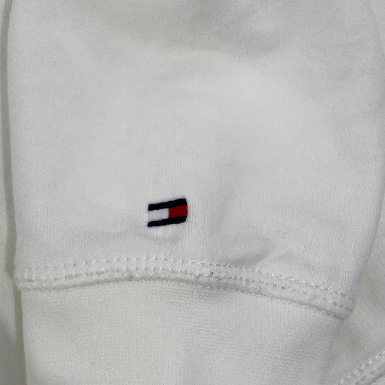【中古品】【メンズ】 TOMMY HILFIGER トミーヒルフィガー パーカー 147-260114-WA-03-iwa サイズ：M カラー：ホワイト 万代Net店