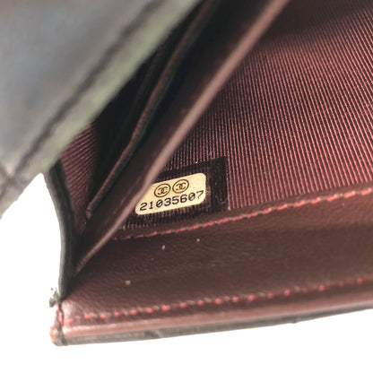 【現状渡し品】【レディース】 CHANEL シャネル A50096 マトラッセ ラムスキン ロングウォレット 長財布 181-260713-rs-06-fur カラー：ブラック 万代Net店