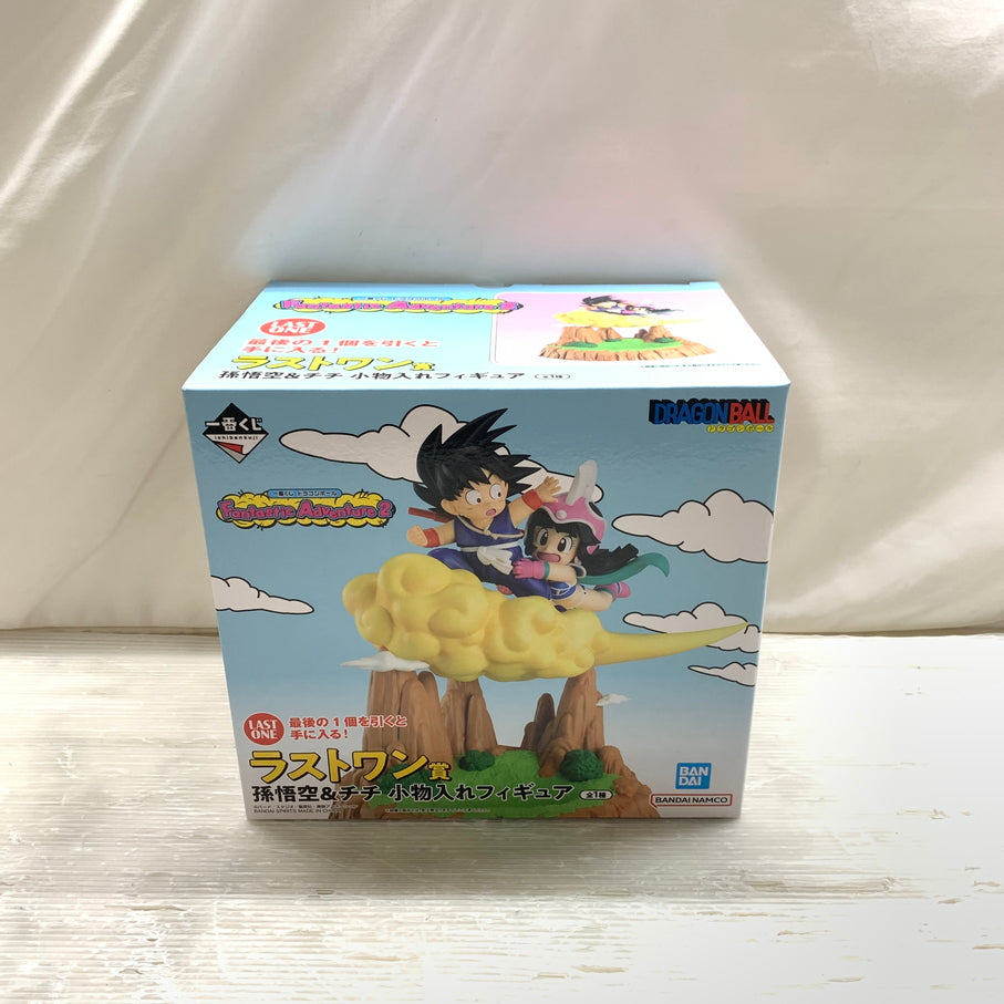 【中古品】 一番くじ ドラゴンボール Fantastic Adventure 2 ラストワン賞 孫悟空＆チチ 小物入れ フィギュア バンダイ 箱あり 050-261001-YT-02-min 万代Net店
