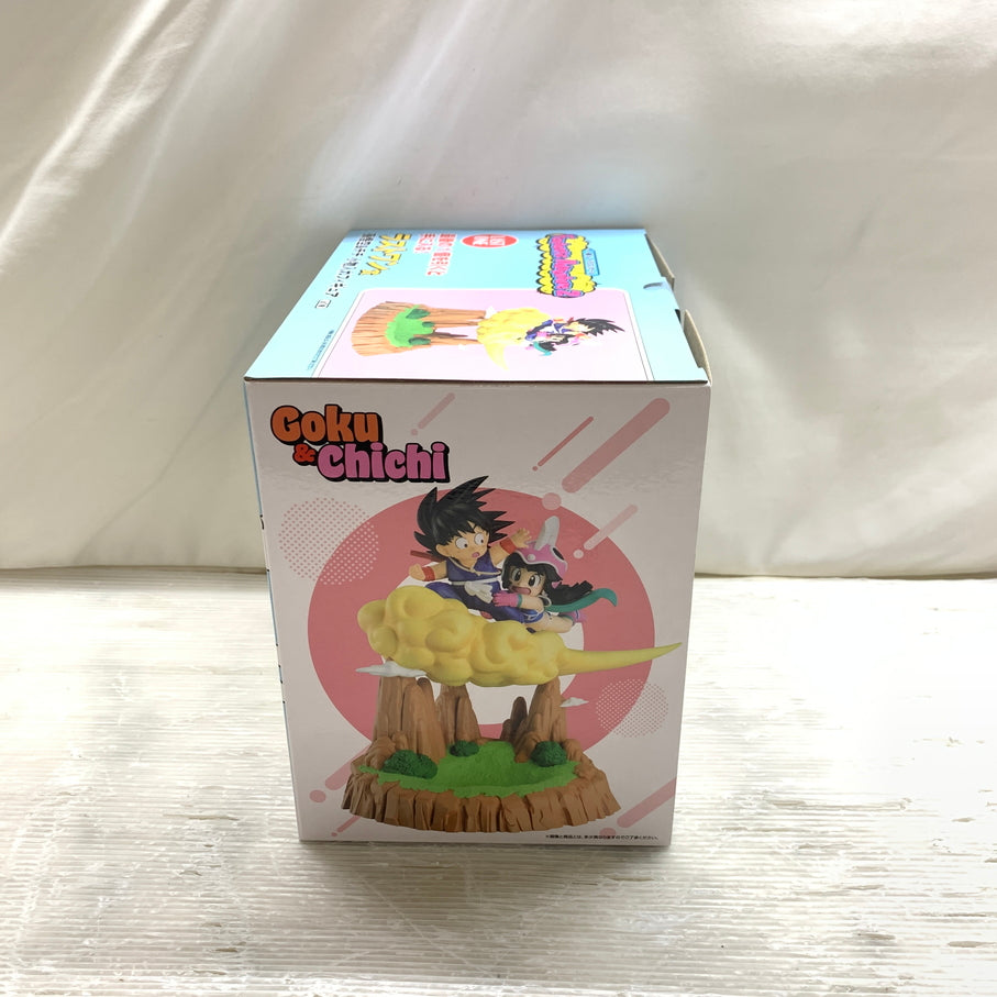【中古品】 一番くじ ドラゴンボール Fantastic Adventure 2 ラストワン賞 孫悟空＆チチ 小物入れ フィギュア バンダイ 箱あり 050-261001-YT-02-min 万代Net店