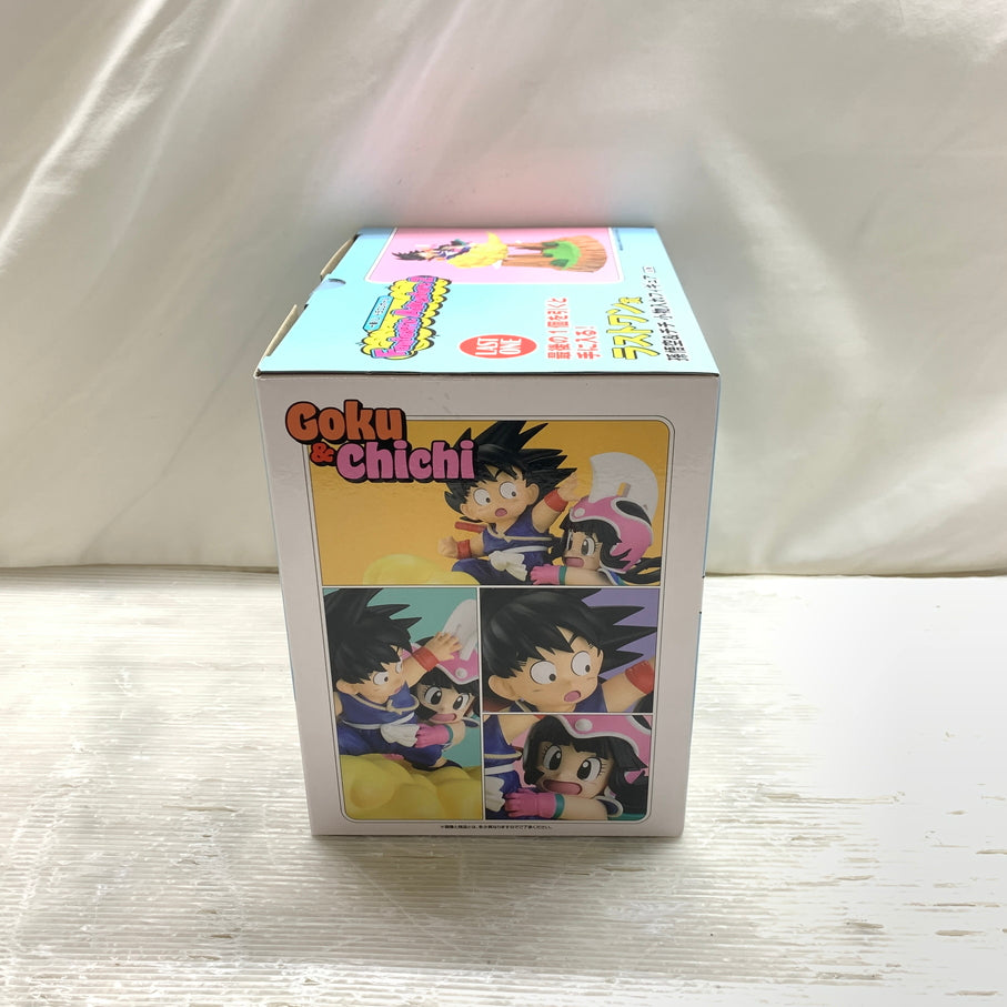 【中古品】 一番くじ ドラゴンボール Fantastic Adventure 2 ラストワン賞 孫悟空＆チチ 小物入れ フィギュア バンダイ 箱あり 050-261001-YT-02-min 万代Net店
