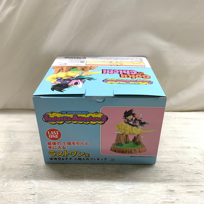 【中古品】 一番くじ ドラゴンボール Fantastic Adventure 2 ラストワン賞 孫悟空＆チチ 小物入れ フィギュア バンダイ 箱あり 050-261001-YT-02-min 万代Net店