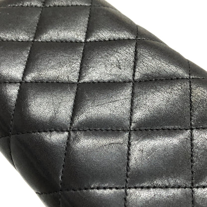 【現状渡し品】【レディース】 CHANEL シャネル A50096 マトラッセ ラムスキン ロングウォレット 長財布 181-260713-rs-06-fur カラー：ブラック 万代Net店