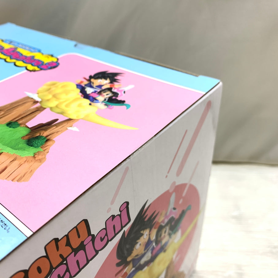 【中古品】 一番くじ ドラゴンボール Fantastic Adventure 2 ラストワン賞 孫悟空＆チチ 小物入れ フィギュア バンダイ 箱あり 050-261001-YT-02-min 万代Net店