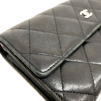 【現状渡し品】【レディース】 CHANEL シャネル A50096 マトラッセ ラムスキン ロングウォレット 長財布 181-260713-rs-06-fur カラー：ブラック 万代Net店