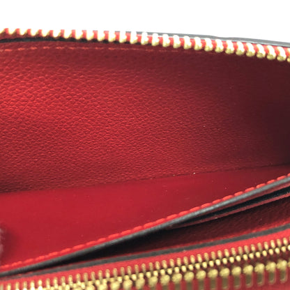 【中古品】【メンズ/レディース】 LOUIS VUITTON ルイ・ヴィトン M61701 モノグラム アンプラント ポルトフォイユ･クレマンス ラウンドファスナーウォレット 長財布 179-261008-rs-05-fur カラー：レッド 万代Net店