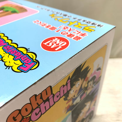 【中古品】 一番くじ ドラゴンボール Fantastic Adventure 2 ラストワン賞 孫悟空＆チチ 小物入れ フィギュア バンダイ 箱あり 050-261001-YT-02-min 万代Net店