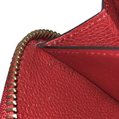 【中古品】【メンズ/レディース】 LOUIS VUITTON ルイ・ヴィトン M61701 モノグラム アンプラント ポルトフォイユ･クレマンス ラウンドファスナーウォレット 長財布 179-261008-rs-05-fur カラー：レッド 万代Net店