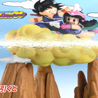 【中古品】 一番くじ ドラゴンボール Fantastic Adventure 2 ラストワン賞 孫悟空＆チチ 小物入れ フィギュア バンダイ 箱あり 050-261001-YT-02-min 万代Net店