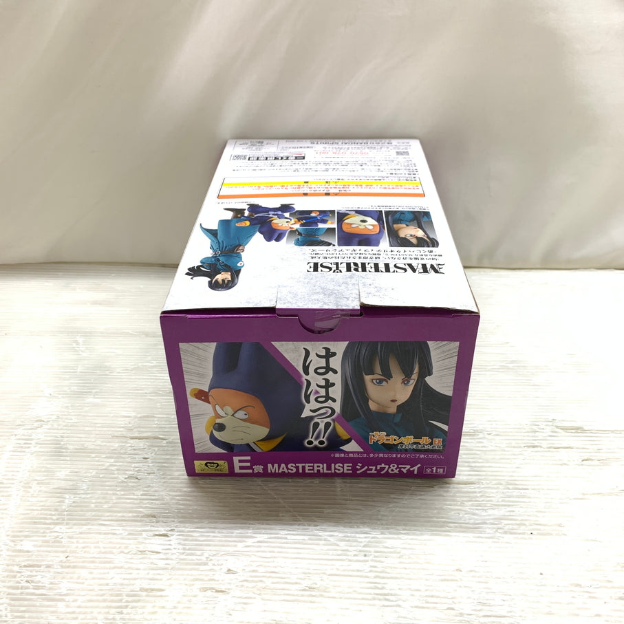 【中古品】 一番くじ ドラゴンボール EX 摩訶不思議大冒険 E賞 MASTERLISE シュウ＆マイ フィギュア バンダイ 箱あり 050-261001-YT-03-min 万代Net店