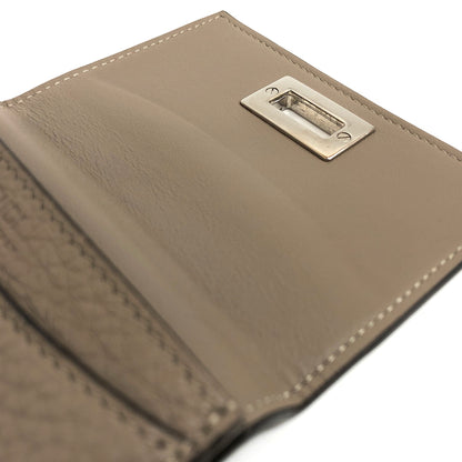 【中古品】【メンズ/レディース】 FENDI フェンディ 8M0425 ピーカブー セレリア カードケース 小銭入れ小物 181-260713-rs-03-fur カラー：グレージュ 万代Net店