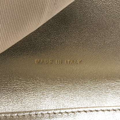 【中古品】【レディース】 CHANEL シャネル A82288 クラシックスモール ウォレット 三つ折り財布 181-260713-rs-07-fur カラー：シャンパンゴールド系 万代Net店