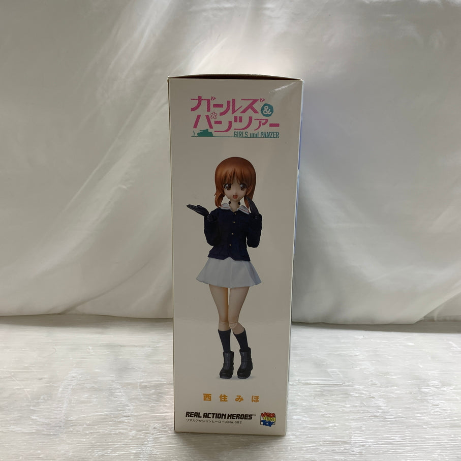 【現状渡し品】 ガールズ＆パンツァー フィギュア リアルアクションヒーローズ No.682 RAH 西住みほ 053-260730-YT-08-min 万代Net店