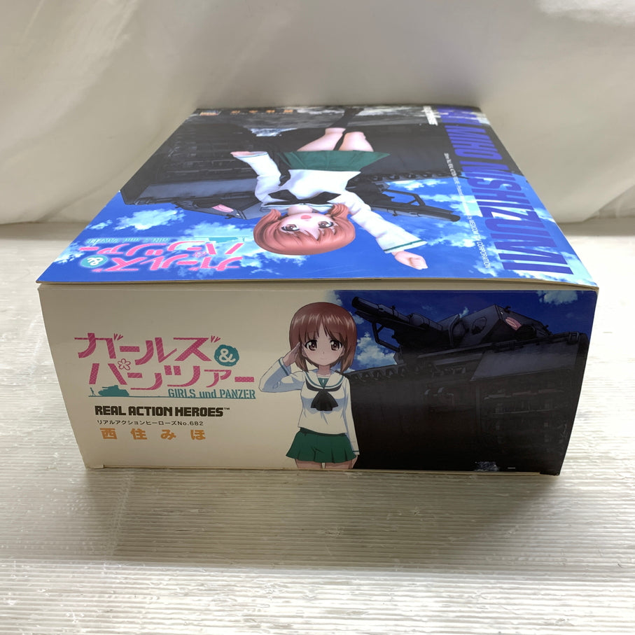 【現状渡し品】 ガールズ＆パンツァー フィギュア リアルアクションヒーローズ No.682 RAH 西住みほ 053-260730-YT-08-min 万代Net店