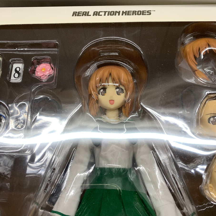 【現状渡し品】 ガールズ＆パンツァー フィギュア リアルアクションヒーローズ No.682 RAH 西住みほ 053-260730-YT-08-min 万代Net店