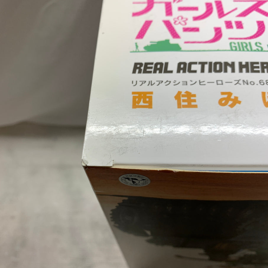 【現状渡し品】 ガールズ＆パンツァー フィギュア リアルアクションヒーローズ No.682 RAH 西住みほ 053-260730-YT-08-min 万代Net店