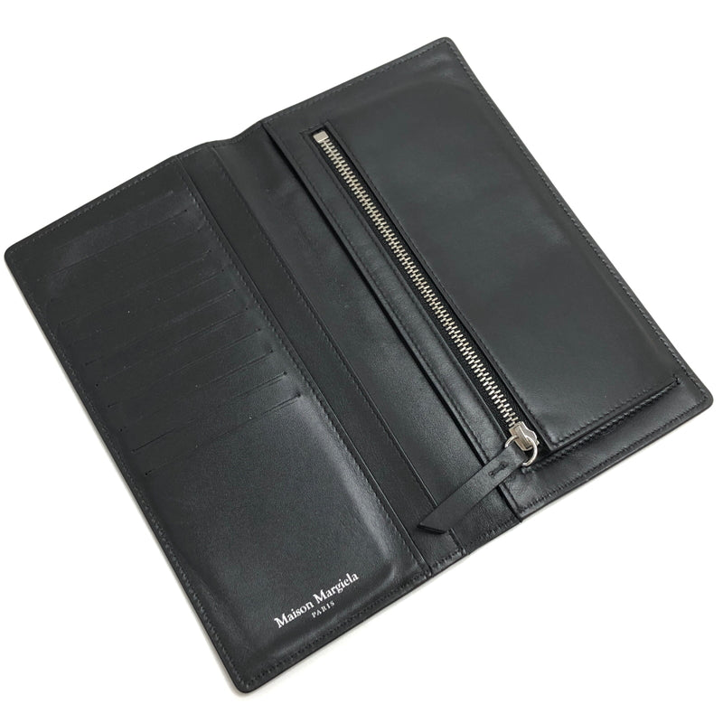 【中古品】【メンズ/レディース】 MAISON MARGIELA メゾンマルジェラ LEATHER LONG WALLET SA1UI0021 レザー 長財布 200-260716-rs-02-fur カラー：ブラック 万代Net店