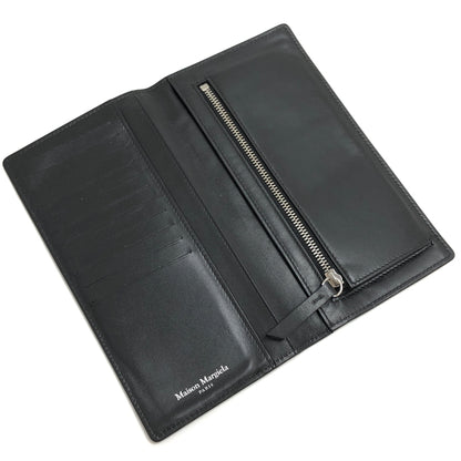 【中古品】【メンズ/レディース】 MAISON MARGIELA メゾンマルジェラ LEATHER LONG WALLET SA1UI0021 レザー 長財布 200-260716-rs-02-fur カラー：ブラック 万代Net店