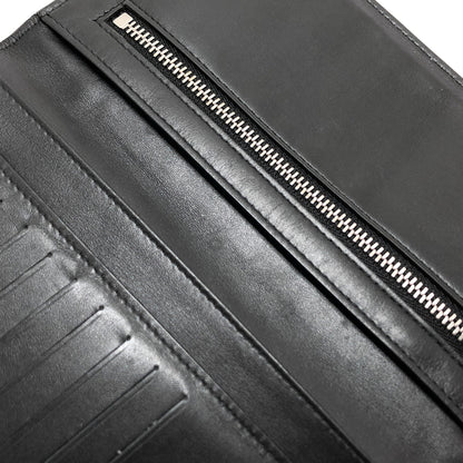【中古品】【メンズ/レディース】 MAISON MARGIELA メゾンマルジェラ LEATHER LONG WALLET SA1UI0021 レザー 長財布 200-260716-rs-02-fur カラー：ブラック 万代Net店