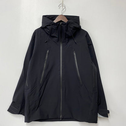 【中古美品】【メンズ】 DESCENTE ALLTERRAIN デサント オルテライン DU6SWBA1M HARDSHELL JACKET CREAS ハードシェル ジャケット クレアス アウター 144-260316-kh-04-izu サイズ：L カラー：ブラック 万代Net店