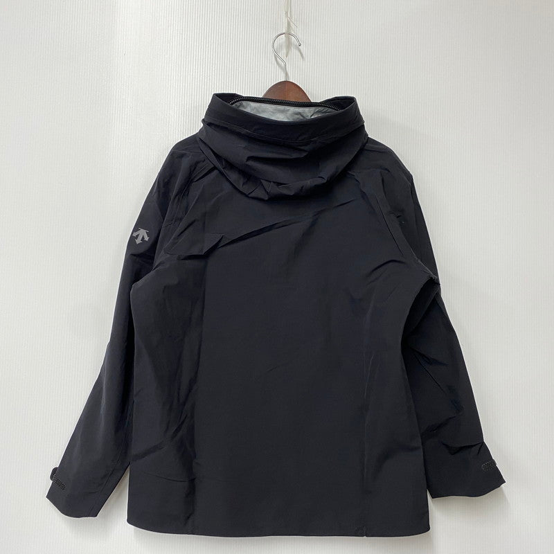 【中古美品】【メンズ】 DESCENTE ALLTERRAIN デサント オルテライン DU6SWBA1M HARDSHELL JACKET CREAS ハードシェル ジャケット クレアス アウター 144-260316-kh-04-izu サイズ：L カラー：ブラック 万代Net店