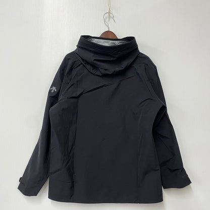 【中古美品】【メンズ】 DESCENTE ALLTERRAIN デサント オルテライン DU6SWBA1M HARDSHELL JACKET CREAS ハードシェル ジャケット クレアス アウター 144-260316-kh-04-izu サイズ：L カラー：ブラック 万代Net店
