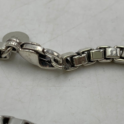 【中古品】【メンズ/レディース】 TIFFANY＆Co. ティファニー 925 VENETIAN BRACELET ベネチアン ブレスレット アクセサリー 182-260403-kh-03-izu カラー：シルバー 万代Net店