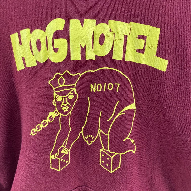 【中古品】【メンズ】 LIFERS L/S PK パーカー 142-260116-WA-06-iwa サイズ：L カラー：バーガンディ 万代Net店
