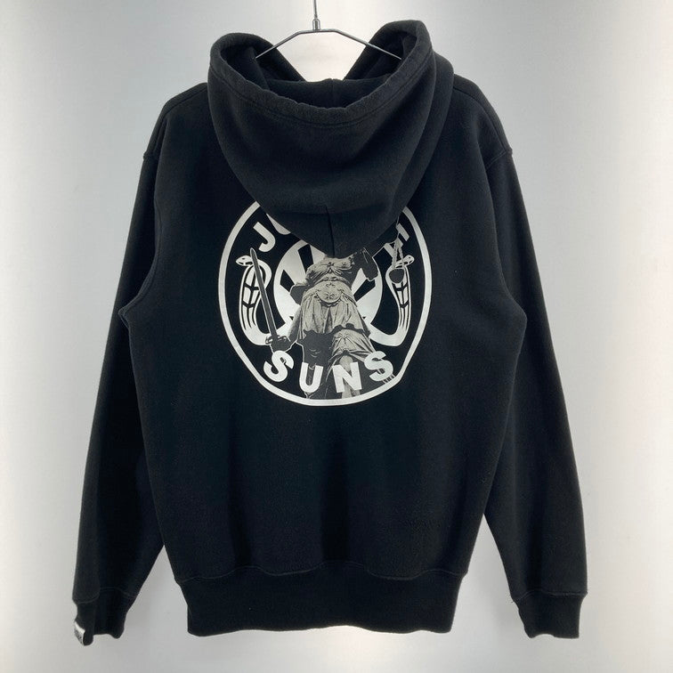 【中古品】【メンズ】 ANDSUNS アンドサンズ パーカー 147-260116-WA-08-iwa サイズ：M カラー：ブラック 万代Net店