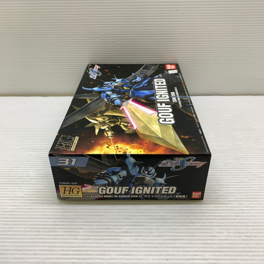 【現状渡し品】 1/144 HG ZGMF-2000 グフ イグナイテッド 量産機 ガンプラ 未組立 箱あり バンダイ 058-260731-YT-07-min 万代Net店