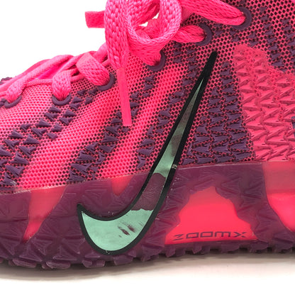 【現状渡し品】【メンズ】 NIKE ナイキ JA 3 EP 'PRICE OF ADMISSION' HF2794-600 ジャ 3 ジャ モラント スニーカー シューズ 靴 160-261009-rs-01-fur サイズ：26.5cm US8.5 カラー：ピンク 万代Net店