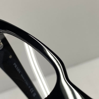 【中古品】【メンズ/レディース】 PRADA プラダ VPR 08Z-F BOSTON TYPE GLASSES ボストン タイプ グラッシーズ メガネ 眼鏡 203-261017-cs-06-izu サイズ：54口18-140 カラー：ブラック 万代Net店
