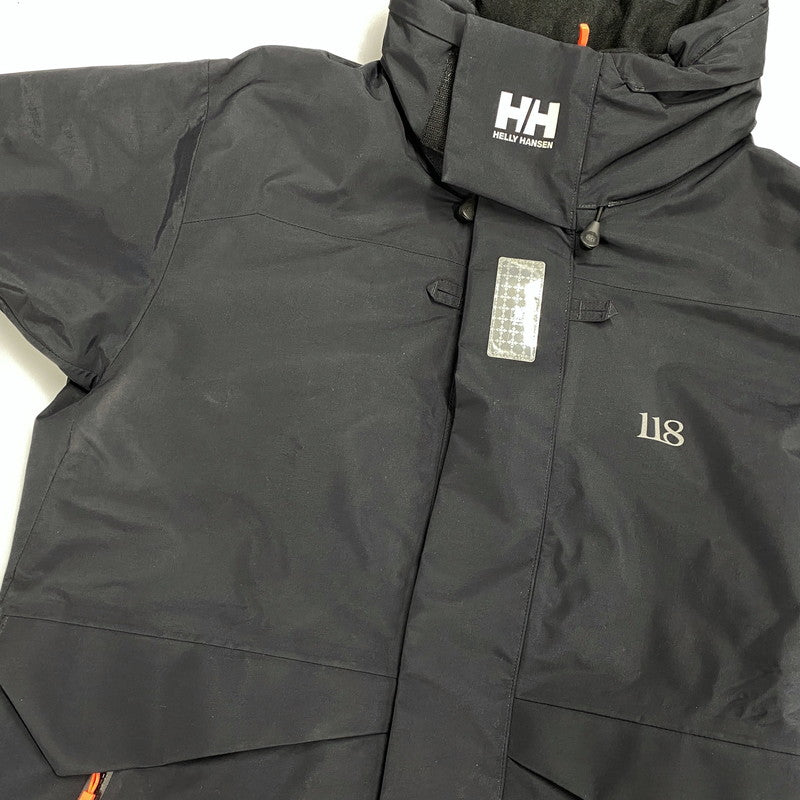 【中古品】【メンズ】 ヘリーハンセン OCEAN FREY JACKET 118 HH12352 オーシャンフレイジャケット アウター 144-260125-as-14-izu サイズ：L カラー：ブラック 万代Net店