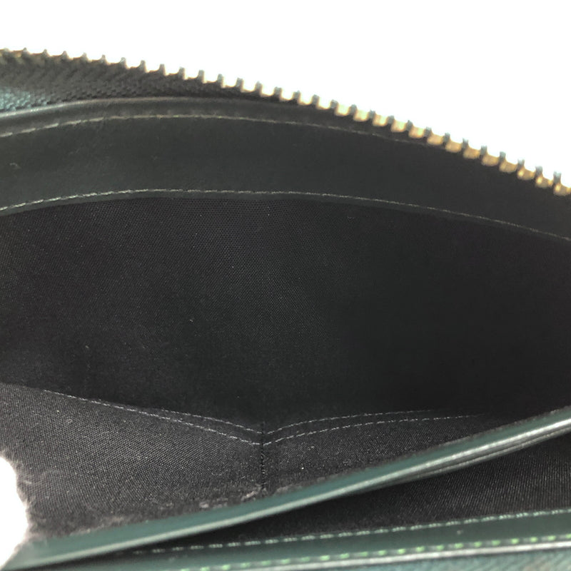 【中古品】【メンズ/レディース】 PAUL SMITH ポール・スミス MARKETRY STRIPE RABBIT ZIP-AROUND LONG WALLET 873-920 P657 マーケトリーストライプラビット 長財布 200-260716-rs-03-fur カラー：グリーン 万代Net店