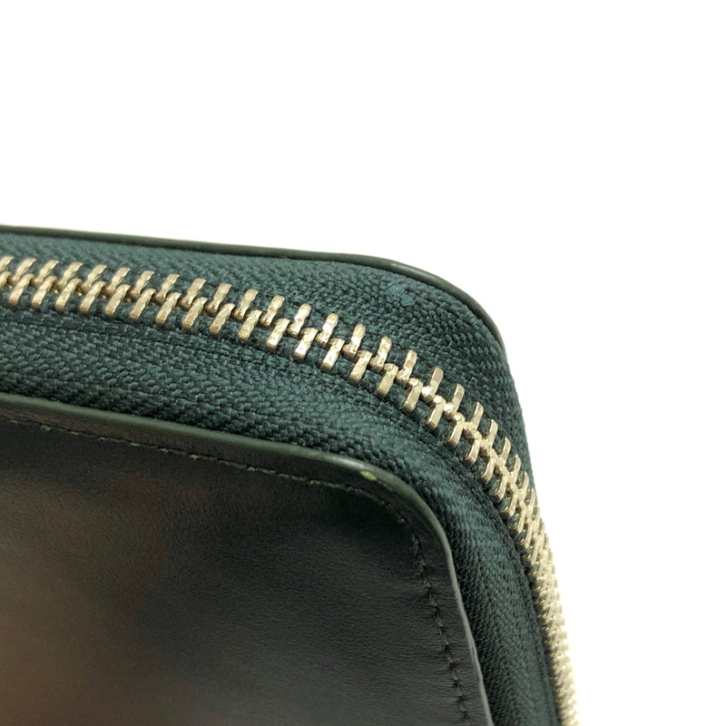 【中古品】【メンズ/レディース】 PAUL SMITH ポール・スミス MARKETRY STRIPE RABBIT ZIP-AROUND LONG WALLET 873-920 P657 マーケトリーストライプラビット 長財布 200-260716-rs-03-fur カラー：グリーン 万代Net店