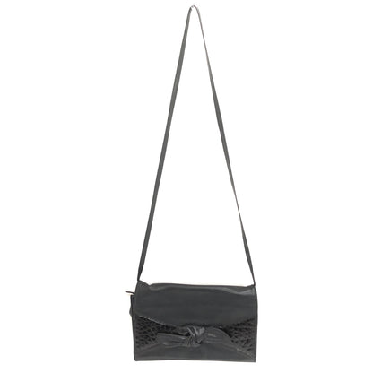 【中古品】【レディース】 OLD GUCCI オールドグッチ SHOULDER BAG ショルダーバッグ ポシェット 鞄 ヴィンテージ 180-260716-rs-04-fur カラー：ブラック 万代Net店