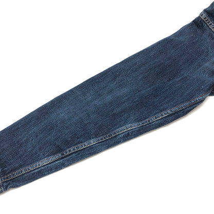 【現状渡し品】【メンズ】 EVISU エヴィス 新恵美寿神頭 LOT1008 デニムジャケット Gジャン アウター 古着 145-261009-rs-03-fur サイズ：38 カラー：インディゴ 万代Net店