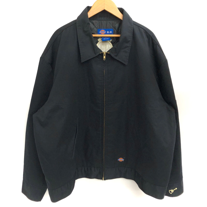 【中古品】【メンズ】 DICKIES ディッキーズ WORK JACKET ワークジャケット ブルゾン アウター 古着 146-261009-rs-04-fur サイズ：3XL カラー：ブラック 万代Net店