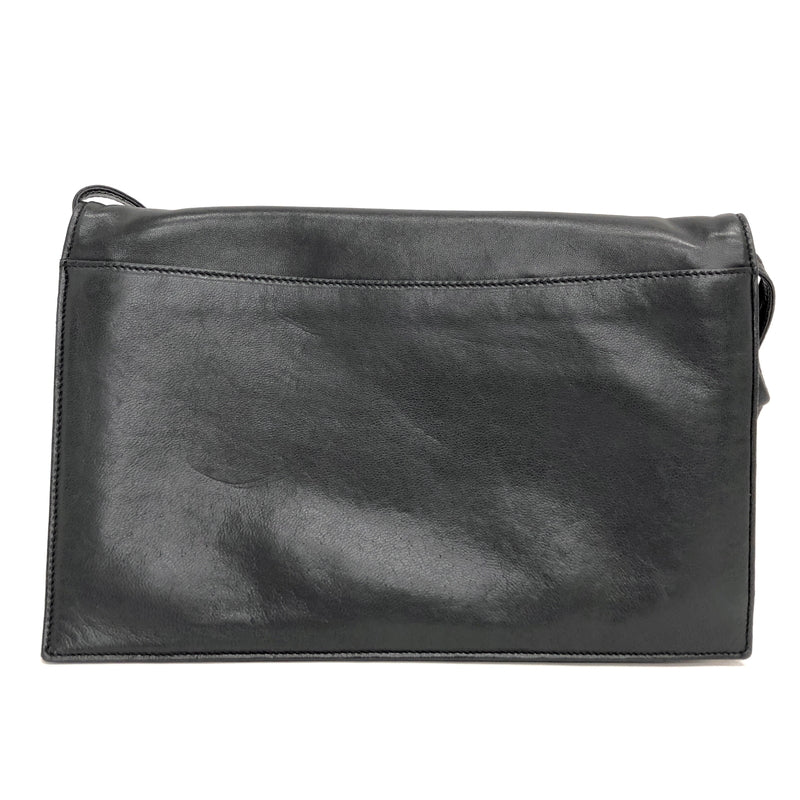 【中古品】【レディース】 OLD GUCCI オールドグッチ SHOULDER BAG ショルダーバッグ ポシェット 鞄 ヴィンテージ 180-260716-rs-04-fur カラー：ブラック 万代Net店