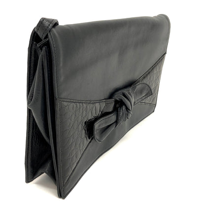 【中古品】【レディース】 OLD GUCCI オールドグッチ SHOULDER BAG ショルダーバッグ ポシェット 鞄 ヴィンテージ 180-260716-rs-04-fur カラー：ブラック 万代Net店