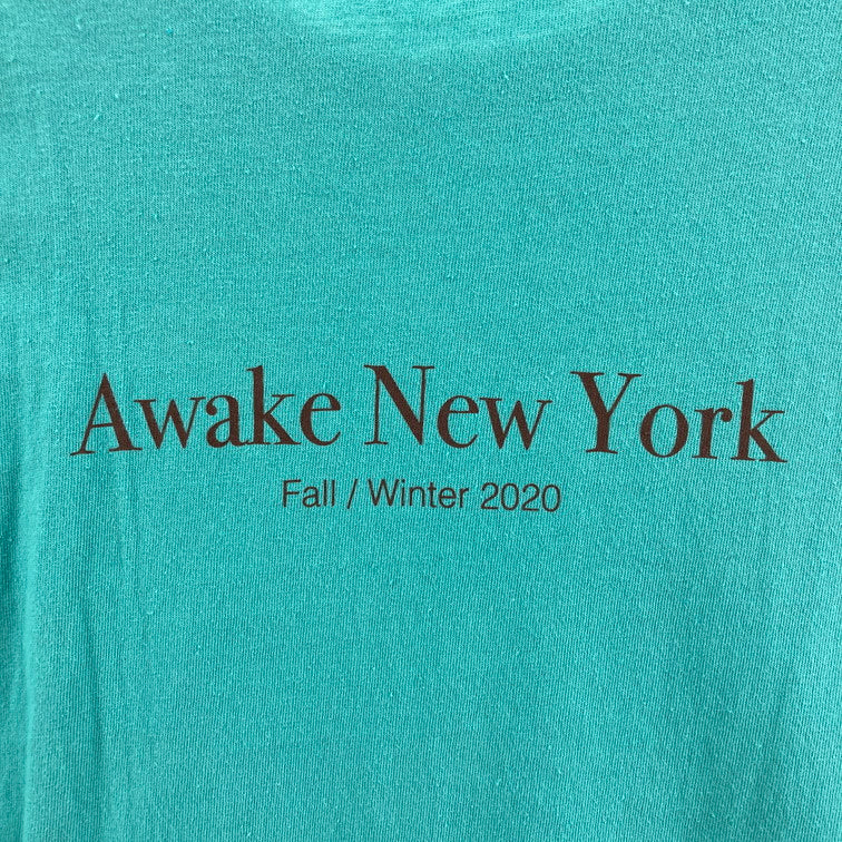 【中古品】【メンズ】 AWAKE NY TEE Tシャツ 142-260117-WA-02-iwa サイズ：XL カラー：グリーン系 万代Net店