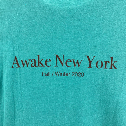 【中古品】【メンズ】 AWAKE NY TEE Tシャツ 142-260117-WA-02-iwa サイズ：XL カラー：グリーン系 万代Net店