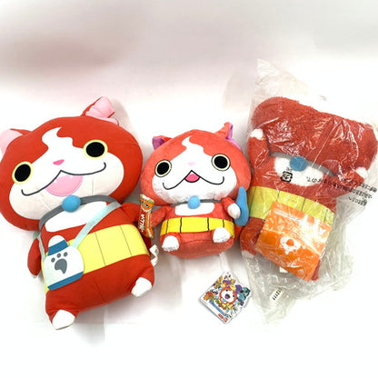 【現状渡し品】 妖怪ウォッチ ジバニャン ぬいぐるみ 3種まとめ 038-260630-ma-03-fur 万代Net店